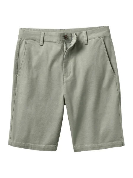 JOHN DEVIN Chino kalhoty pastelově zelená