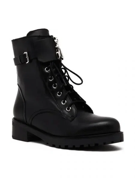 Patrizia Pepe De piele botine negru