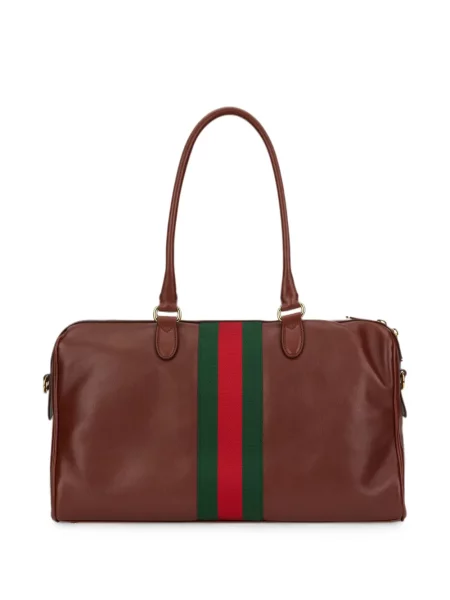 Geantă Gucci din piele de căprioară maro
