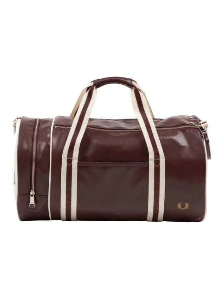 Fred Perry torba na ramię Classic Barrel Bag Mężczyźni Syntetyczny ONE SIZE czerwony