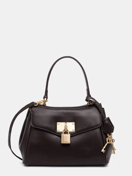 Aldo geantă crossbody pentru femei cu imitație de piele HEARTKEEPERMID maro