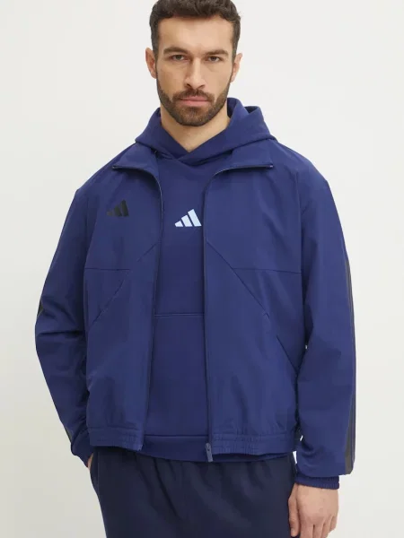 Суитчър Adidas с принт тъмносиньо
