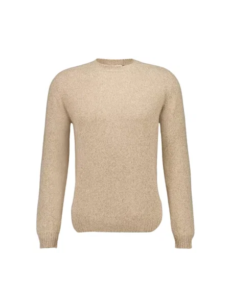 Sweter Boglioli z kaszmiru beżowy