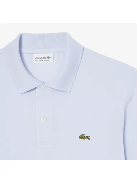 Lacoste Koszulka Polo Light Classic Fit Jasnoniebieska niebieski