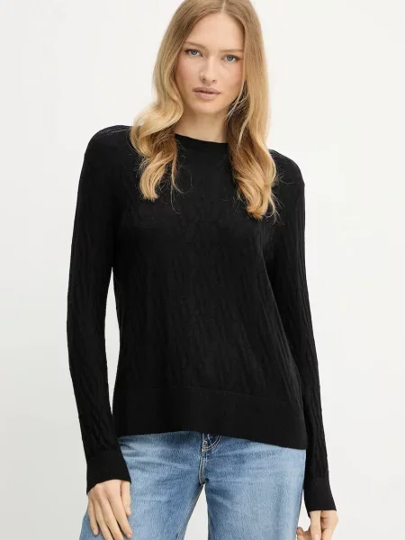 Armani Exchange pulover light negru