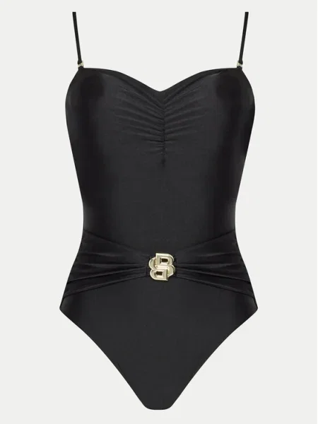 Boss Бански костюм Beth черен