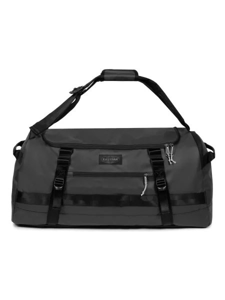 EASTPAK Geantă de weekend gri metalic negru