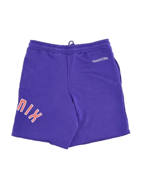 Szorty Mitchell & Ness frotte fioletowe