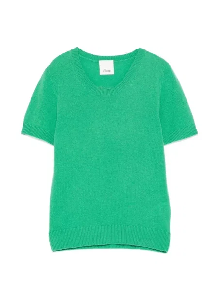 Tricou Allude scurt verde