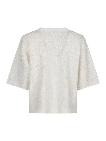 Sweter Fabiana Filippi biały