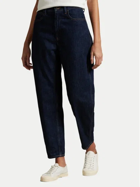Polo Ralph Lauren Džínsy tmavomodrá
