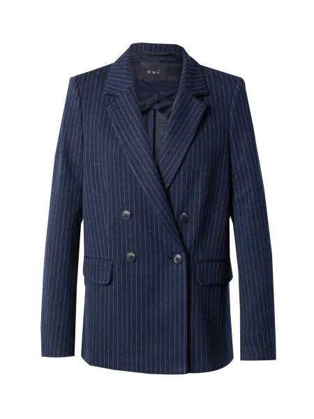 OUI Blejzer tmavomodrá / šedobiela