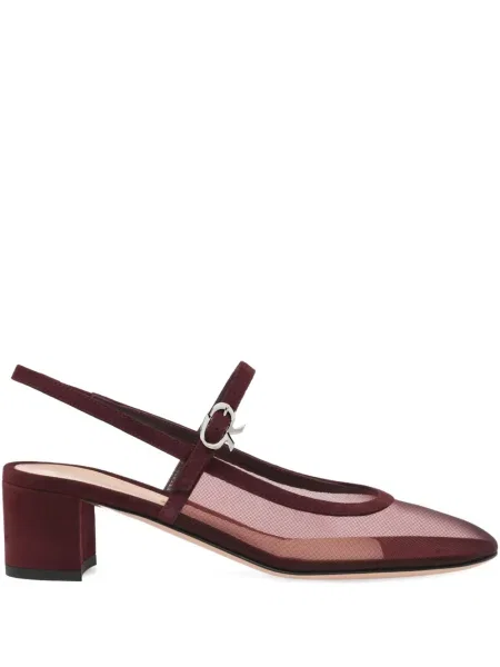 Pantofi cu toc Gianvito Rossi roșu