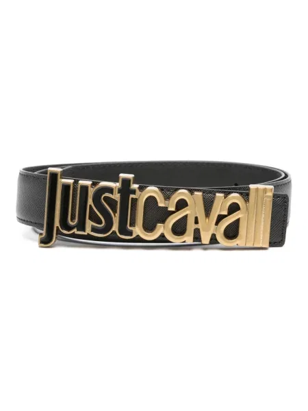 Curea Just Cavalli din piele negru
