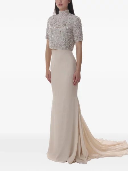 Top Dina Melwani z kryształkami