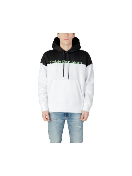 Mikina Calvin Klein Jeans biela