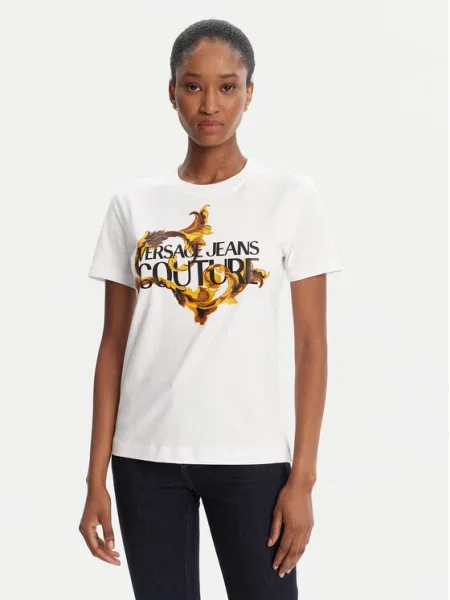 Тениска Versace Jeans Couture бяло