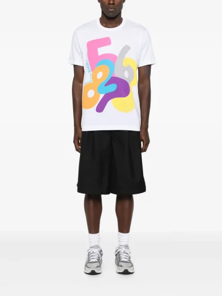 Póló Comme Des Garçons Shirt nyomtatás fehér