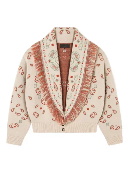 Cardigan Alanui din jacard
