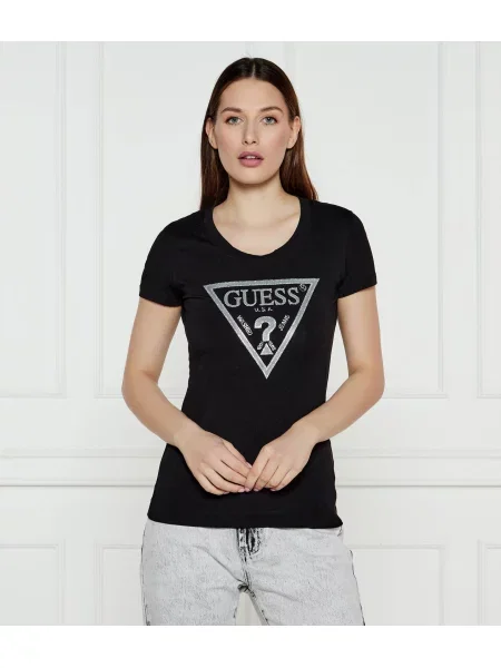 GUESS Tricou negru