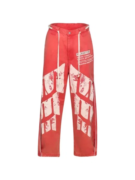 Pantaloni Rrr123 roșu