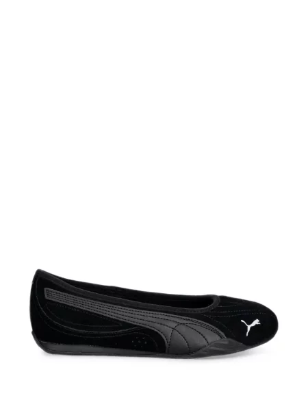 Balerini Puma cu broderie negru