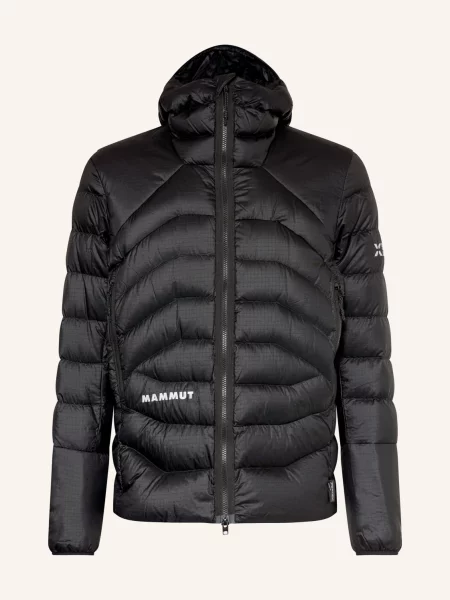 Mammut Lehká Péřová Bunda Eiger Nordwand Light Down In Hooded černá