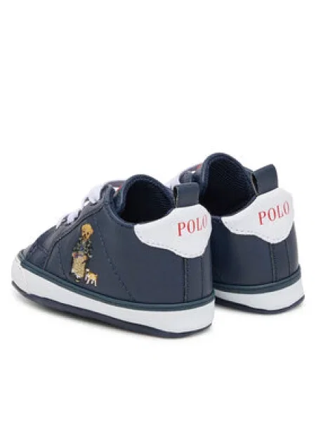 Polo Ralph Lauren Mehki čeveljčki za dojenčke Mornarsko modra