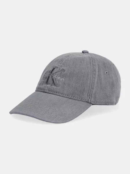 Calvin Klein Baseballová čepice džínová šedá