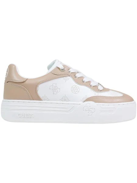 Sneakerși Guess alb