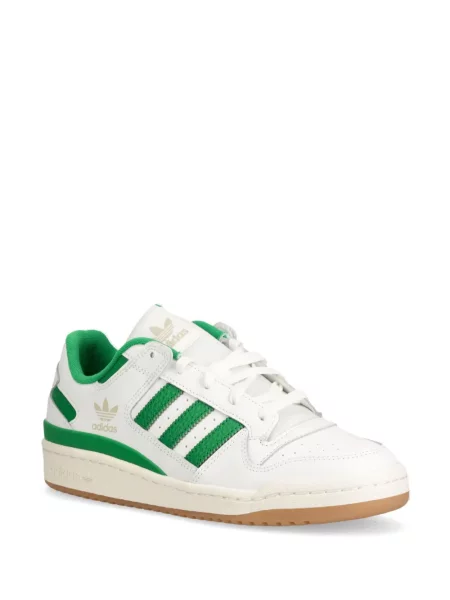 Бягане топ Adidas изрязани с принт бяло