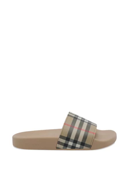 Papuci Burberry în carouri