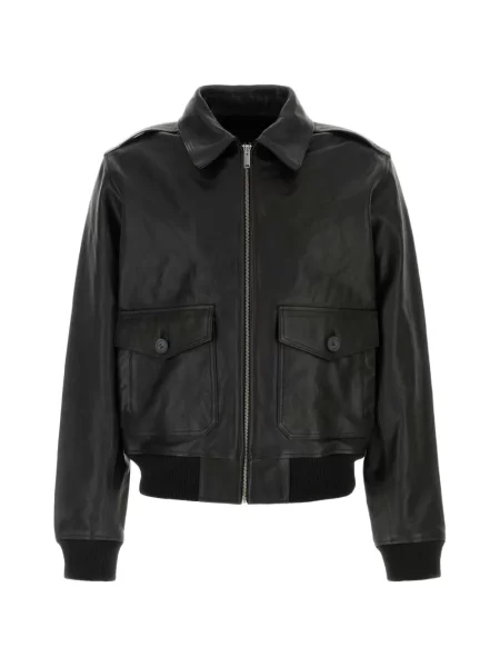 Geanta de piele A.p.c. negru