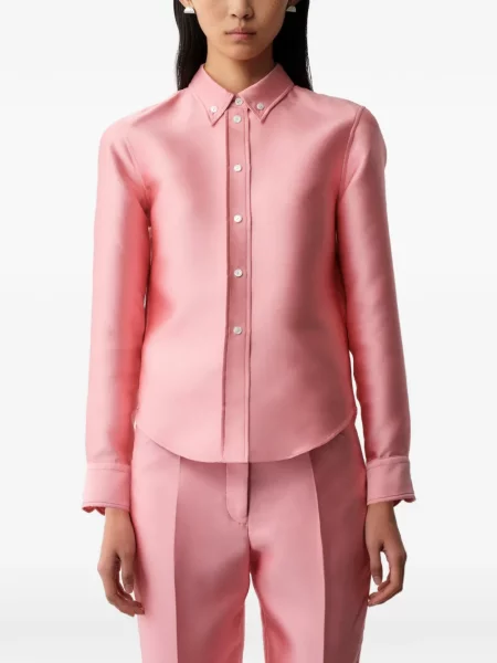 Lung cămașă Calvin Klein roz
