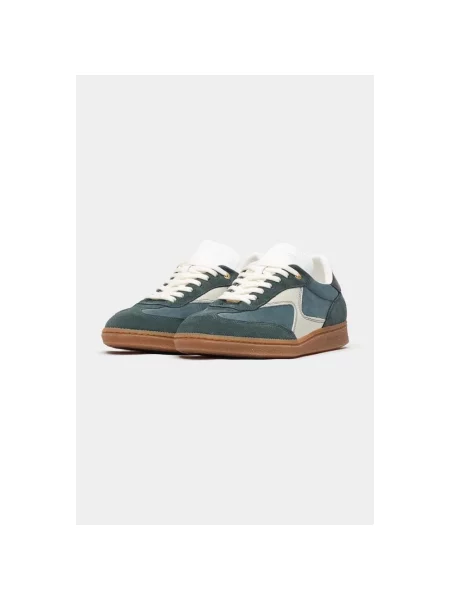 Sneakersy Filling Pieces skórzane zielone