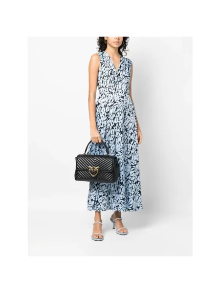 Torebka Pinko skórzana czarna