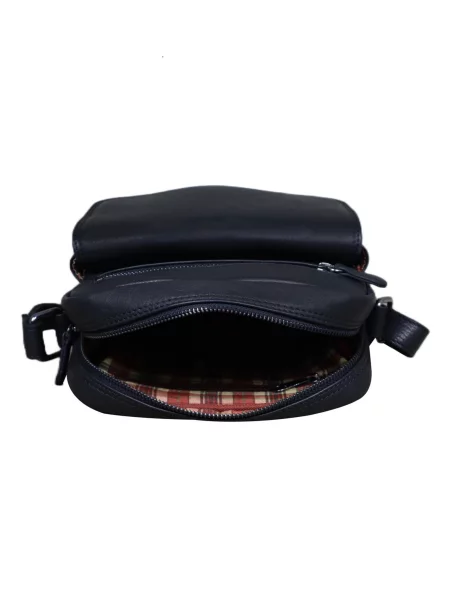 RoyalBag Мессенджер Шкіра чорний
