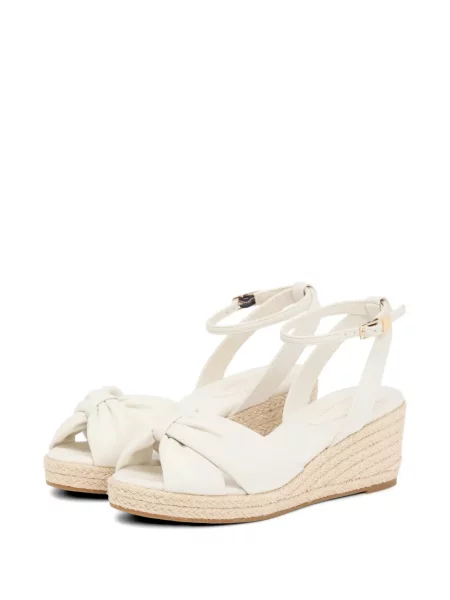 Sandale Tommy Hilfiger cu funde cu pană alb