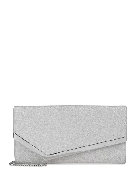 Geantă plic Jimmy Choo gri