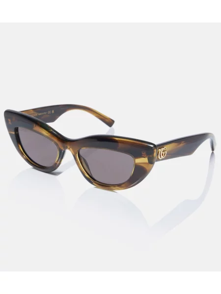 Ochelari de soare Gucci maro