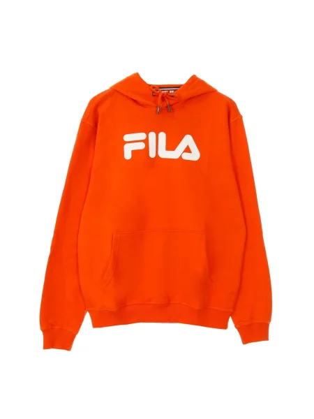 Bluza z kapturem Fila pomarańczowa