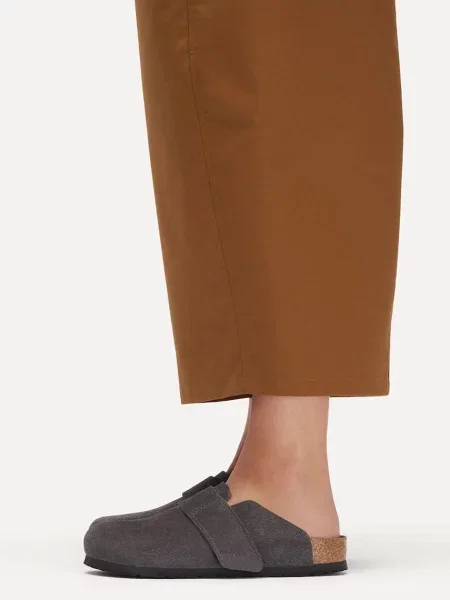 Замшевые мюли Birkenstock