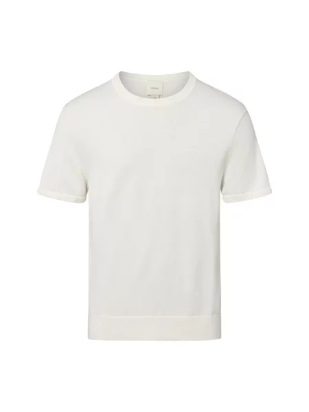 Calvin Klein Koszulka Mężczyźni jednolity S biały