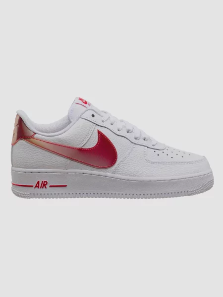 Кожаные кроссовки Nike Air Force 1 белые