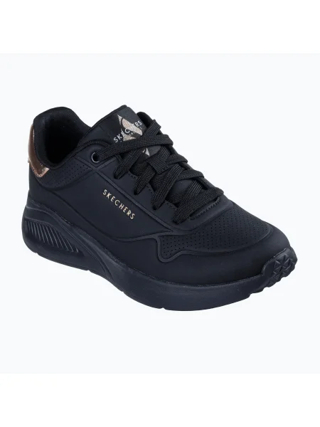 Дамски обувки Skechers Uno Lite Shimmer Along black черно