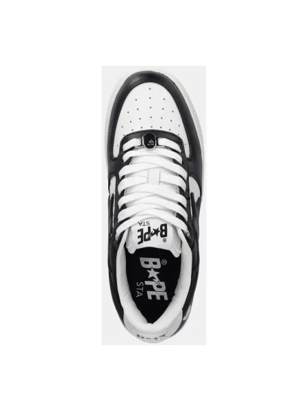 A Bathing Ape sneakersy skórzane BAPE STA #3 czarny