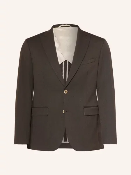 Paul Marynarka Garniturowa O Kroju Slim Fit braun brązowa