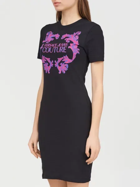 Платье Versace Jeans Couture черное
