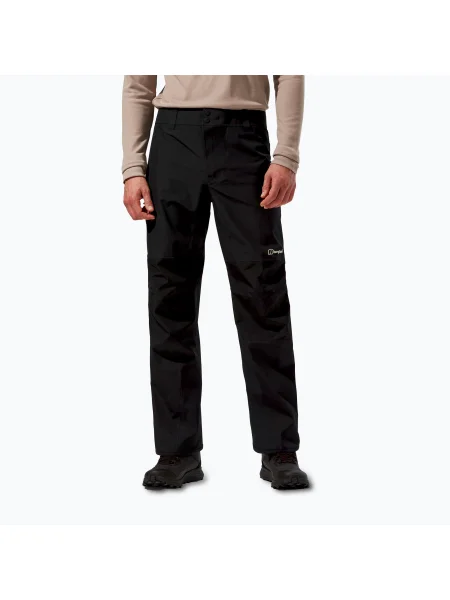 Pantaloni de ploaie pentru bărbați Berghaus Ridge-Hiker GTX black negru
