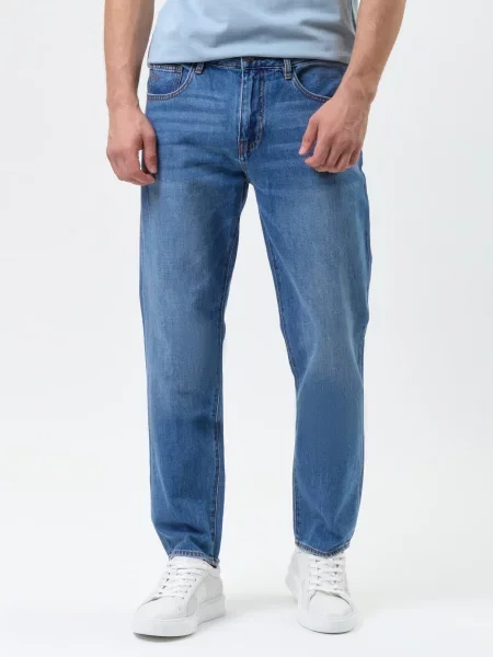 Джинси Armani Exchange блакитні